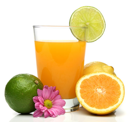 Бананово - апельсиновый пунш на основе сывороточного напитка